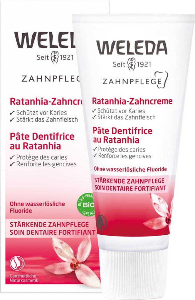 WELEDA pâte dentifrice ratanhia tb 75 ml