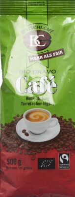 BC CAFE BIO BRAVO grain café entier 500 g