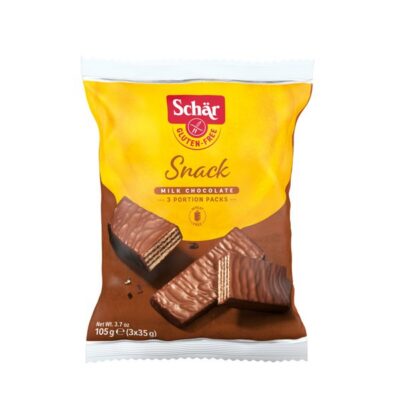 SCHÄR snack avec chocolat sans gluten 3 x 35 g