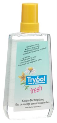 TRYBOL eau rinçage dentaire aux herbes fl 400 ml