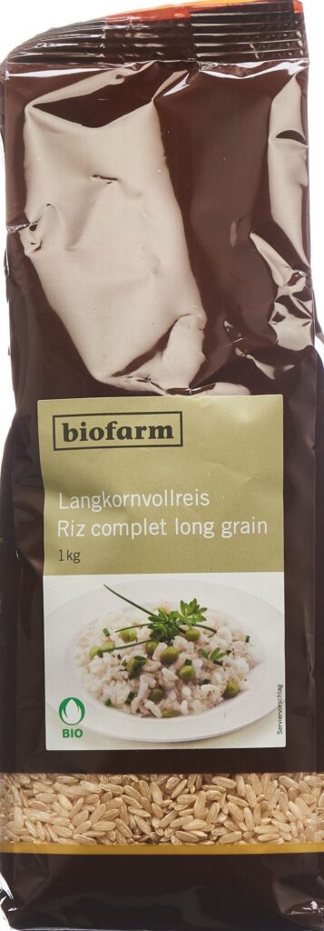 BIOFARM riz long bourgeon sach 1 kg