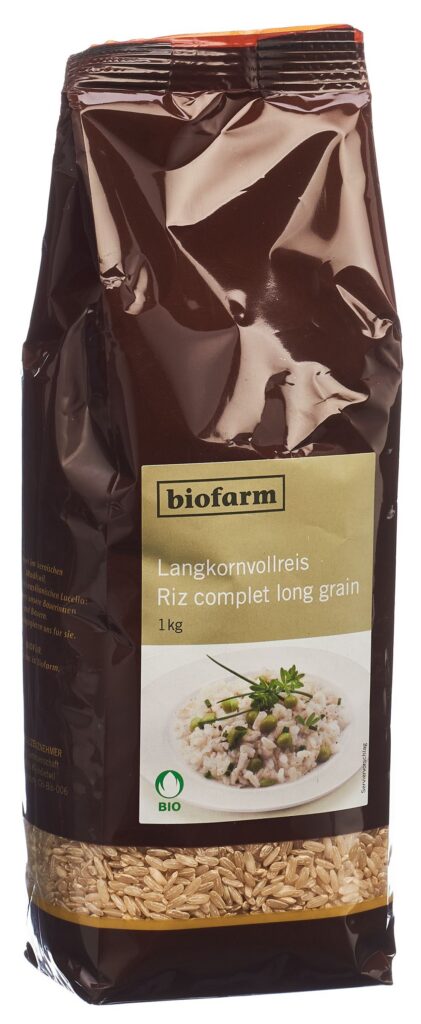 BIOFARM riz long bourgeon sach 1 kg
