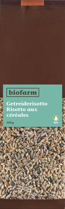BIOFARM risotto céréales bourgeon sach 500 g