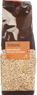 BIOFARM flocons avoine fins bourgeon sach 500 g