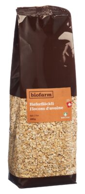 BIOFARM flocons avoine fins bourgeon sach 500 g
