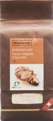 BIOFARM farine intégrale épeautre bourgeon 1 kg