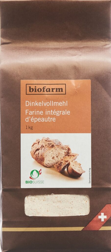 BIOFARM farine intégrale épeautre bourgeon 1 kg