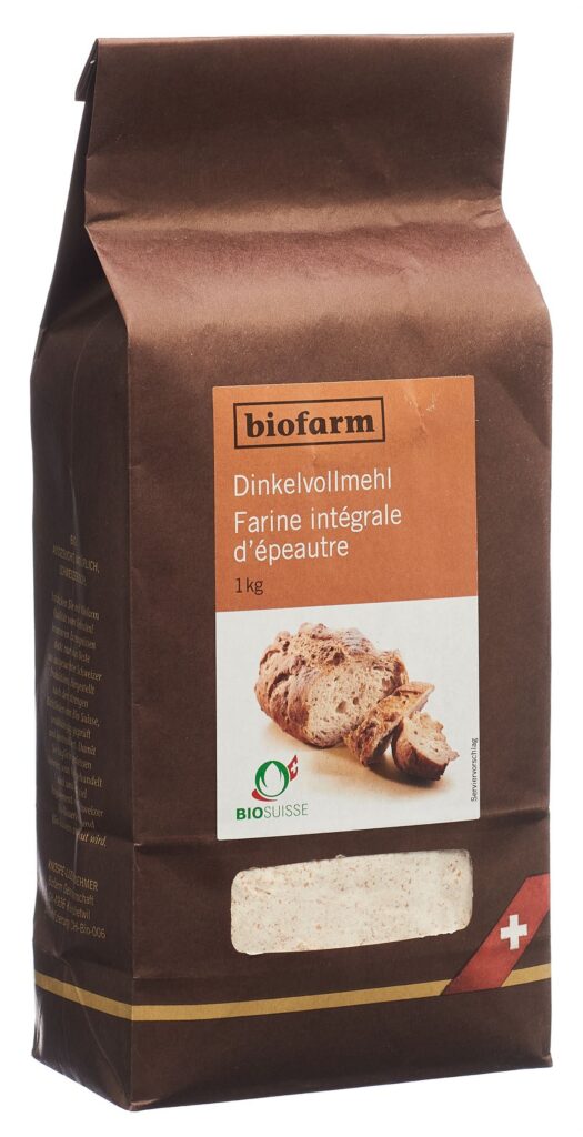 BIOFARM farine intégrale épeautre bourgeon 1 kg