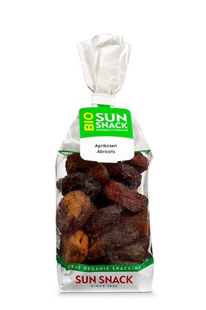 BIO SUN SNACK abricots bio sach 275 g