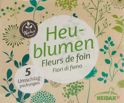 HEIDAK fleurs de foin compresses 5 sach 50 g