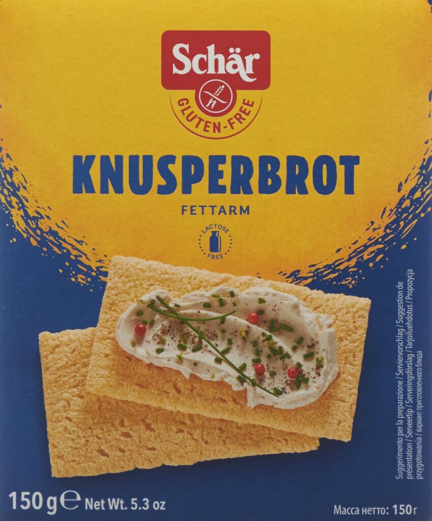 SCHÄR pain croquant sans gluten 150 g