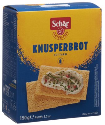 SCHÄR pain croquant sans gluten 150 g