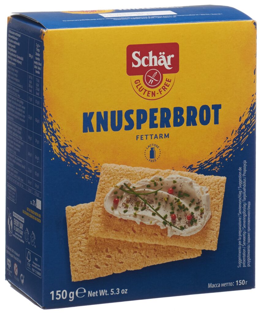 SCHÄR pain croquant sans gluten 150 g