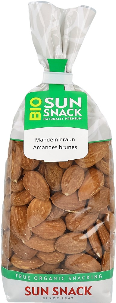 BIO SUN SNACK amandes brun bio sach 250 g