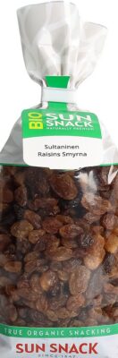 BIO SUN SNACK raisins secs bio sach 250 g