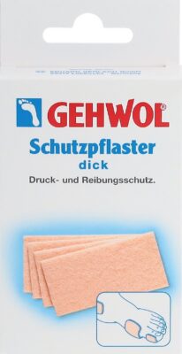 GEHWOL emplâtre protection 90x45mm épais 4 pce