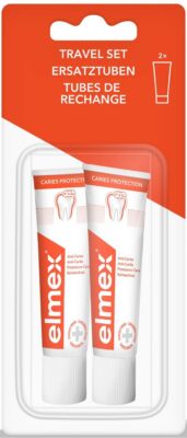ELMEX TRAVEL SET recharge dentifrice 2 x 12 ml