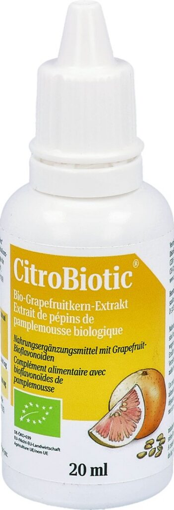 CITROBIOTIC extr pépins grapefruit bio 20 ml