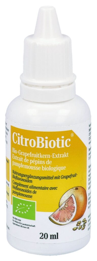 CITROBIOTIC extr pépins grapefruit bio 20 ml
