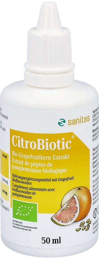 CITROBIOTIC extr pépins grapefruit bio 50 ml
