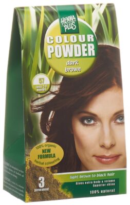 HENNA PLUS colour powder 57 brun 100 g
