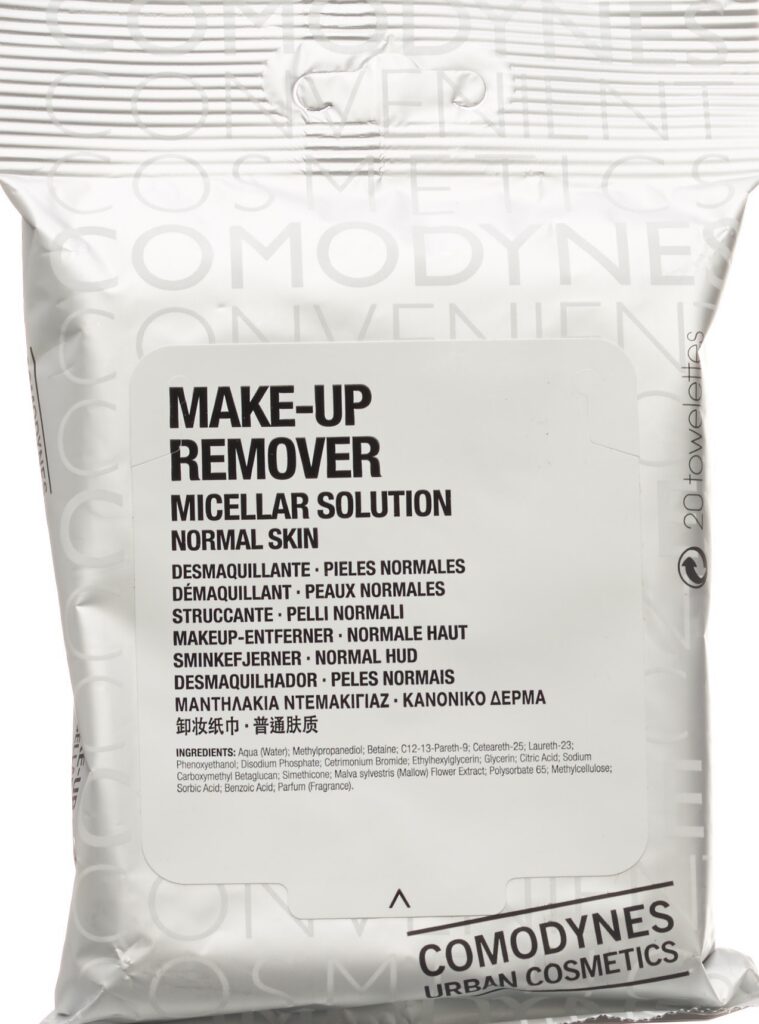 COMODYNES make-up remover peaux norm 20 pce