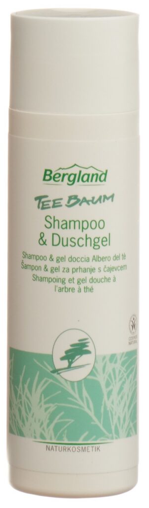 BERGLAND arbre thé shampooing gel douche tb 200 ml