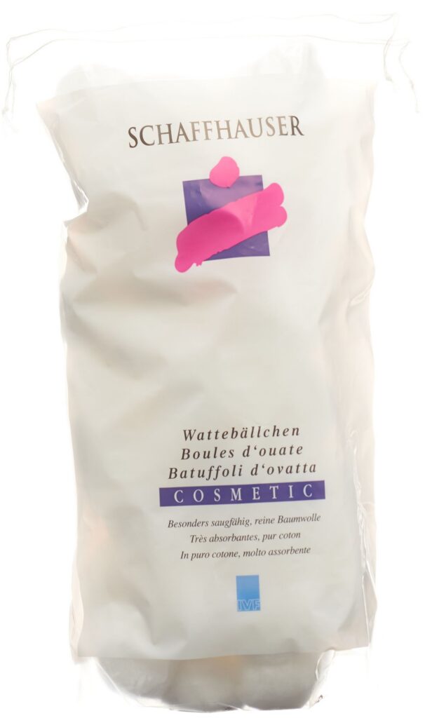 SCHAFFHAUSER boules d'ouate cosmet blanc 60 g