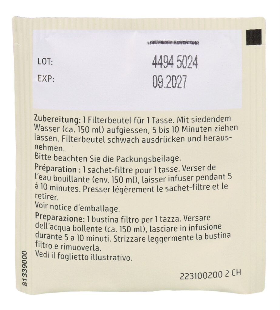 SIDROGA tisane pectorale p enfants 20 sach 1.5 g