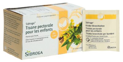 SIDROGA tisane pectorale p enfants 20 sach 1.5 g