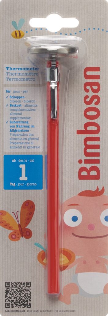 BIMBOSAN Thermomètre analog pour biberon