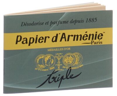 PAPIER ARMENIE feuilles 12 pce