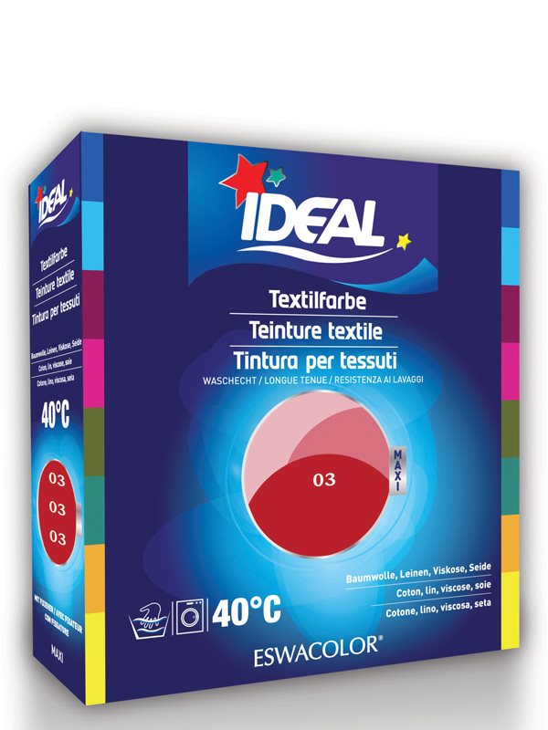 IDEAL MAXI coton color no03 vermillon