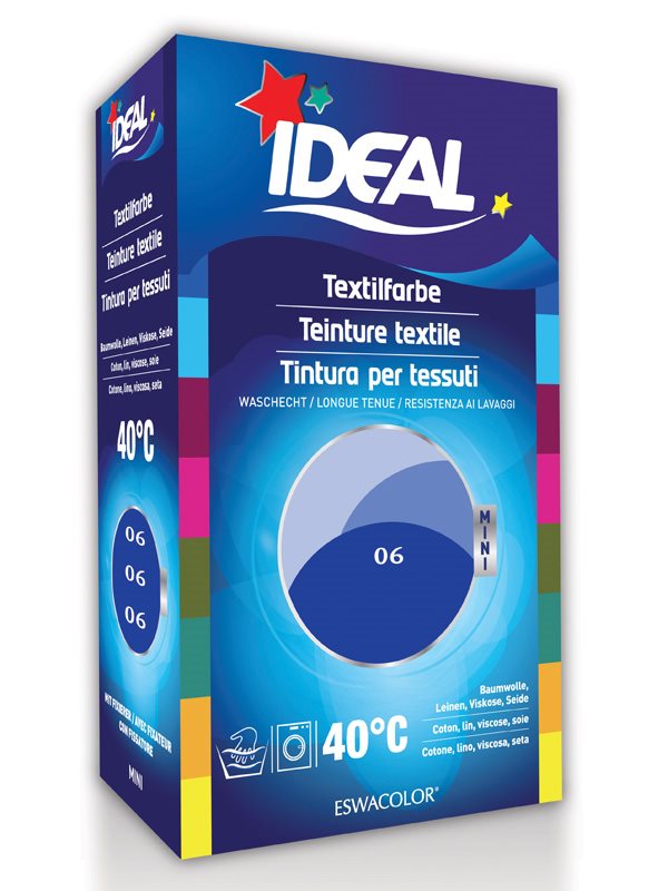 IDEAL MINI coton color no06 bleu-roi