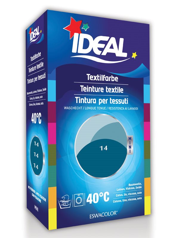 IDEAL MINI coton color no14 pétrole