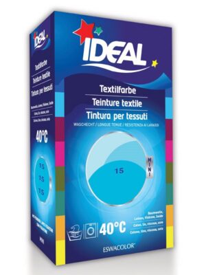 IDEAL MINI coton color no15 turquoise