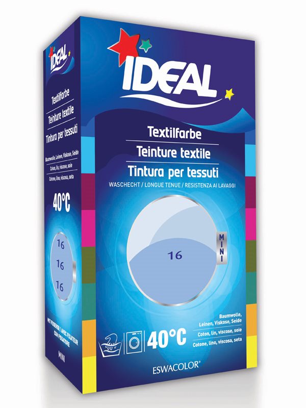 IDEAL MINI coton color no16 bleu ciel