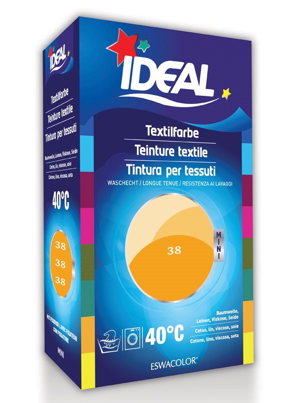 IDEAL MINI coton color no38 mandarine