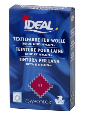 IDEAL laine color pdr no01 rouge 30 g