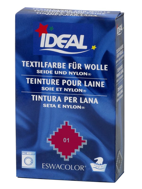 IDEAL laine color pdr no01 rouge 30 g