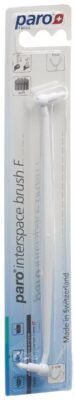 PARO brosse interspace F support blanc 2 brosses