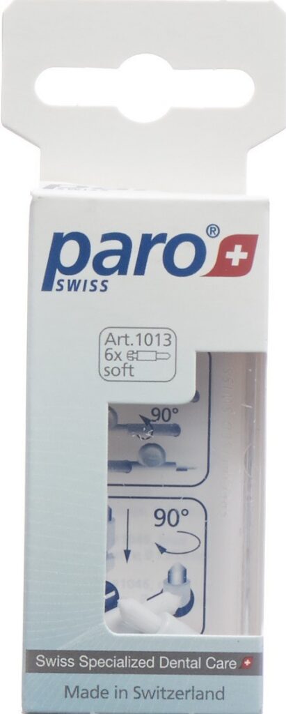 PARO interspace brosse F soft blanc refill 6 pce