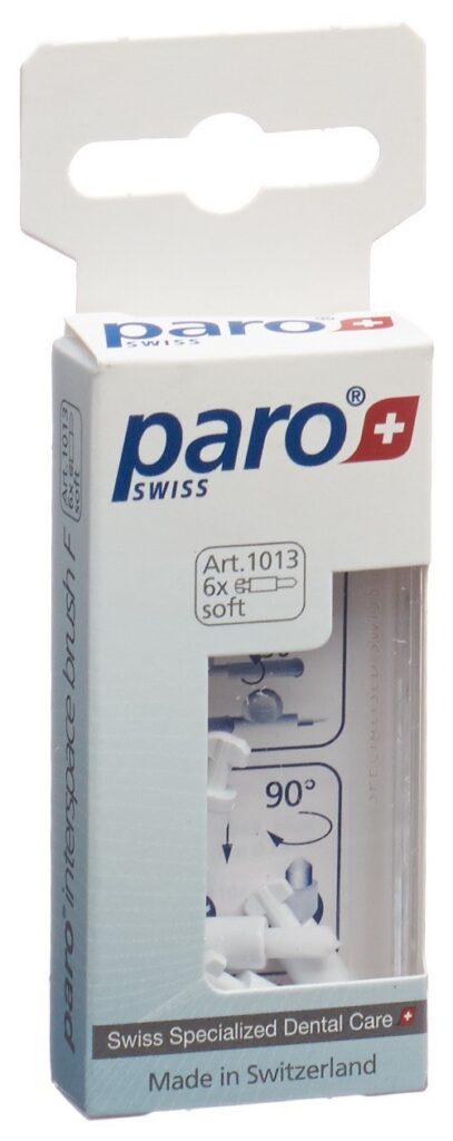 PARO interspace brosse F soft blanc refill 6 pce