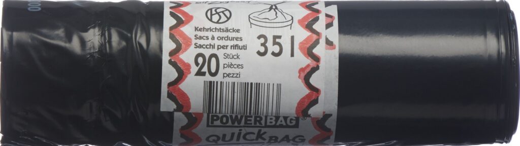 POWERBAG sacs à ordures QuickBag 35lt OKS 20 pce