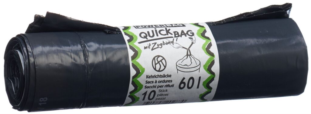 POWERBAG sacs à ordures QuickBag 60lt OKS 10 pce