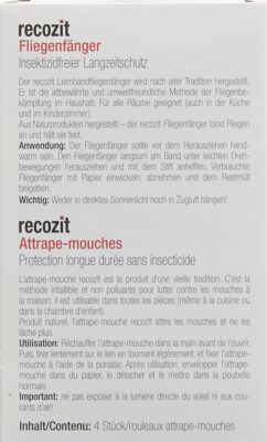 RECOZIT attrape-mouches 4 pce