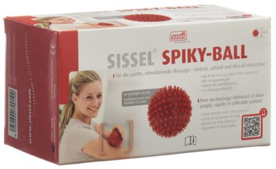 SISSEL Spiky-Ball 9cm rouge 2 pce