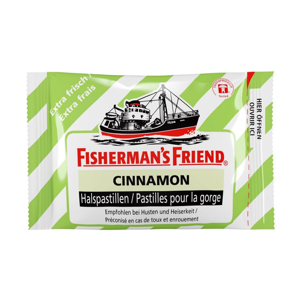 FISHERMAN'S FRIEND pastilles cinnamon ss sach 25 g