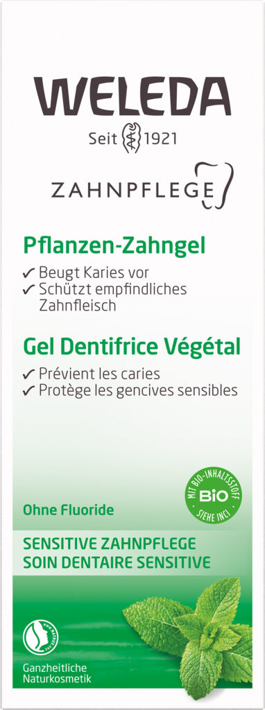 WELEDA gel dentifrice végétal tb 75 ml