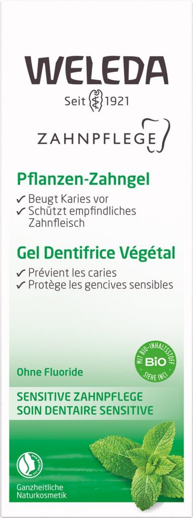WELEDA gel dentifrice végétal tb 75 ml